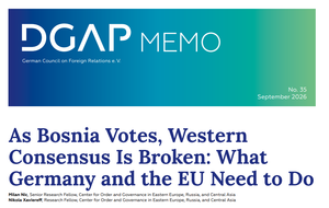 Read more about the article As Bosnia Votes, Western Consensus Is Broken: