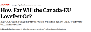 Read more about the article How Far Will the Canada-EU Lovefest Go?